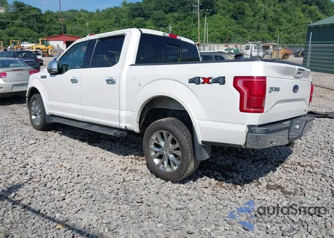 2015 Ford F-150 Lariat z USA, uszkodzony, nr VIN 1FTEW1EF5FKE35648